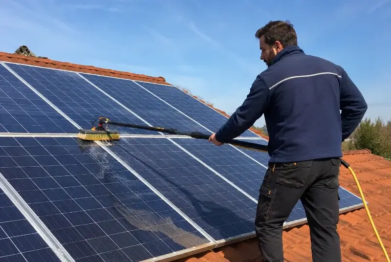 Nettoyage et entretien de panneaux solaires à Larceveau-Arros-Cibits